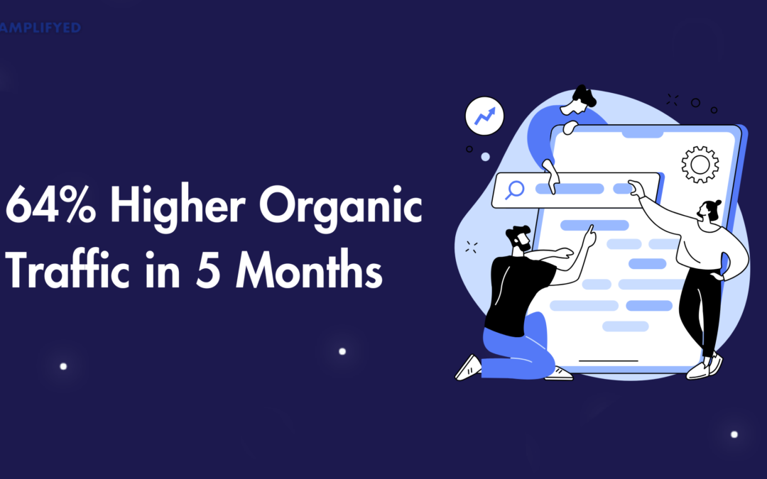 How We Increased A Cybersecurity Brand’s Organic Traffic By 64% in Five Months